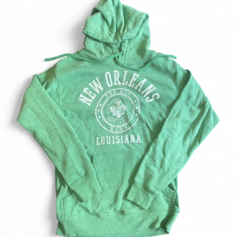 Green New Orleans Hoodie